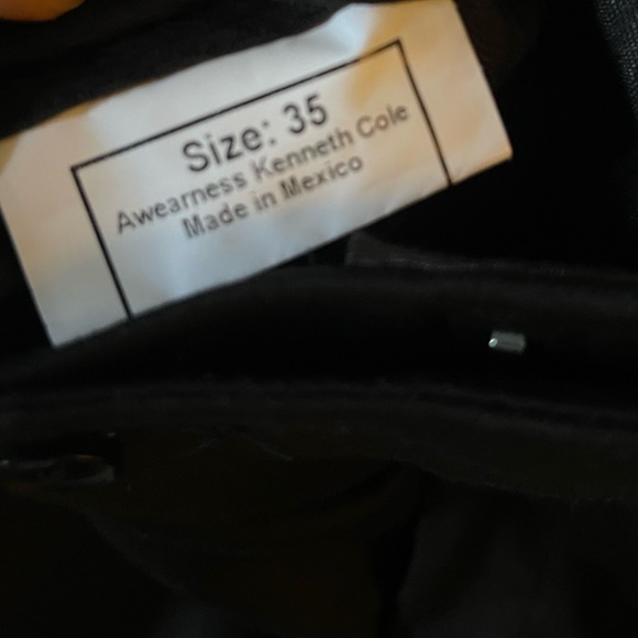 Awareness by Kenneth Cole Size 35 Men’s Black Dress Pants - Picture 5 of 6